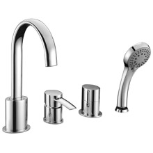 Смеситель на борт ванны Lemark Atlantiss, хром (LM3241C) Смеситель на борт ванны Lemark Atlantiss, хром (LM3241C)