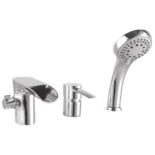 Смеситель на борт ванны Lemark Atlantiss, хром (LM3245C) Смеситель на борт ванны Lemark Atlantiss, хром (LM3245C)