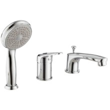 Смеситель на борт ванны Lemark Luna, хром (LM4145C) Смеситель на борт ванны Lemark Luna, хром (LM4145C)