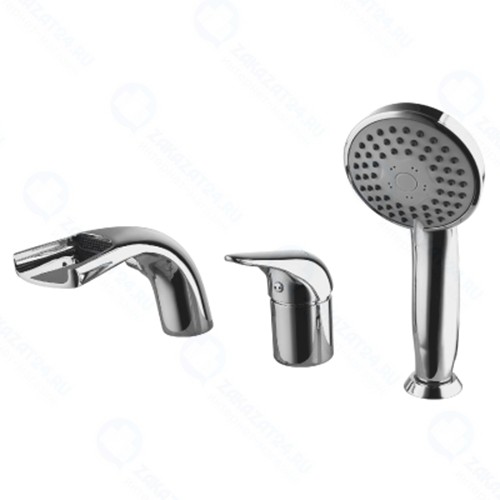 Смеситель на борт ванны Lemark Poseidon, хром (LM4245C)