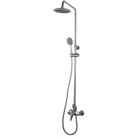 Смеситель для душа Lemark Poseidon, с лейкой, хром (LM4260C)