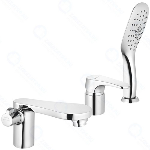 Смеситель на борт ванны Lemark Shift, хром (LM4347C)