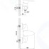 Смеситель для душа Lemark Status, с лейкой, хром (LM4403C)