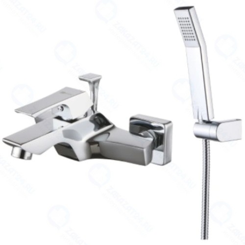 Смеситель для ванны и душа Lemark Unit, хром (LM4502C)