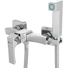 Смеситель для биде Lemark Unit, с гигиеническим душем, хром (LM4518C)