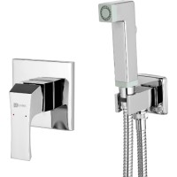 Смеситель для биде Lemark Unit, с гигиеническим душем, хром (LM4519C)