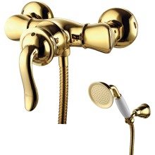 Смеситель для душа Lemark Brava, с лейкой, золотистый (LM4703G) Смеситель для душа Lemark Brava, с лейкой, золотистый (LM4703G)