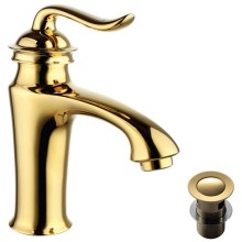 Смеситель для умывальника Lemark Brava, золотистый (LM4706G) Смеситель для умывальника Lemark Brava, золотистый (LM4706G)