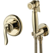 Смеситель для биде Lemark Brava, с гигиеническим душем, золотистый (LM4719G) Смеситель для биде Lemark Brava, с гигиеническим душем, золотистый (LM4719G)