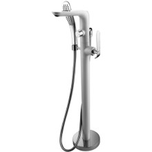 Смеситель для ванны Lemark Melange, напольный, хром/PVD (LM4944CW)