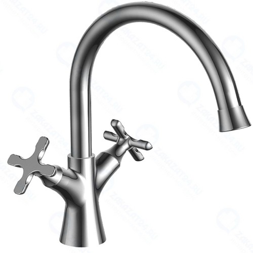 Смеситель для умывальника Lemark Duetto, хром (LM5706C)