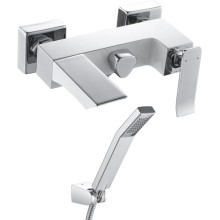 Смеситель для ванны и душа Lemark Contest, хром/PVD (LM5814CW) Смеситель для ванны и душа Lemark Contest, хром/PVD (LM5814CW)