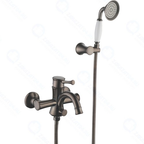 Смеситель для ванны и душа Lemark Peretto, PVD (LM6302RB)