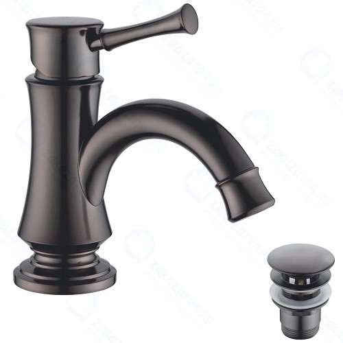 Смеситель для умывальника Lemark Peretto, PVD (LM6306RB)