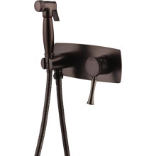 Смеситель для биде Lemark Peretto, с гигиеническим душем, PVD (LM6319RB) Смеситель для биде Lemark Peretto, с гигиеническим душем, PVD (LM6319RB)