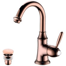 Смеситель для умывальника Lemark Spark, розовое золото (LM6707RG) Смеситель для умывальника Lemark Spark, розовое золото (LM6707RG)