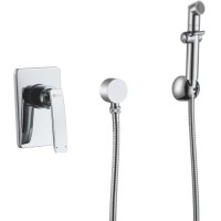 Смеситель для биде Lemark Bellario, с гигиеническим душем, хром (LM6819C)