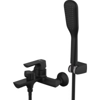 Смеситель для ванны и душа Lemark Ursus, PVD (LM7214BL)