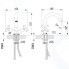 Смеситель для умывальника Lemark Practica, хром (LM7507C)