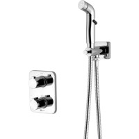 Смеситель для биде Lemark Yeti, с гигиеническим душем, хром (LM7820С)