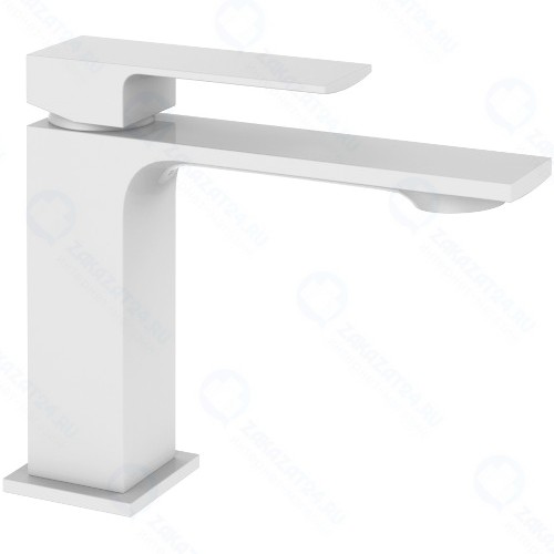 Смеситель для умывальника ORANGE Lutz, белый (M04-021w)