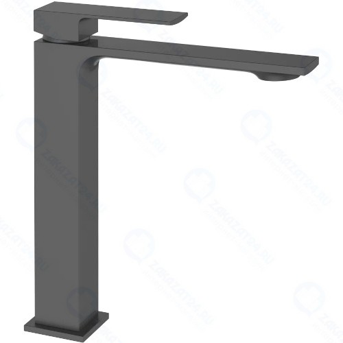 Смеситель для умывальника ORANGE Lutz, черный (M04-121b)