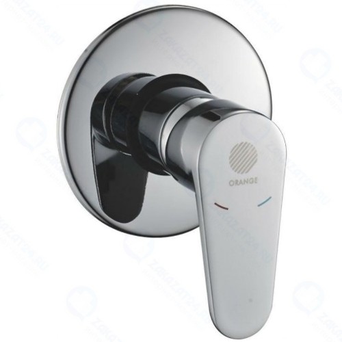 Смеситель встраиваемый ORANGE Otto, с внутренней частью (M22-400cr)