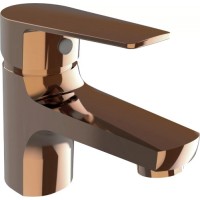 Смеситель для умывальника ORANGE Loop, розовое золото (M26-021rg)
