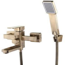 Смеситель для ванны и душа G-Lauf NEB3-A123KT, бронза Смеситель для ванны и душа G-Lauf NEB3-A123KT, бронза