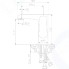 Смеситель для умывальника Rossinka W35-11 PVD