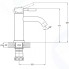 Смеситель для раковины G-Lauf ZAP1-B090