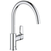 Смеситель для кухни Grohe BauLoop, хромированный (31368001) Смеситель для кухни Grohe BauLoop, хромированный (31368001)