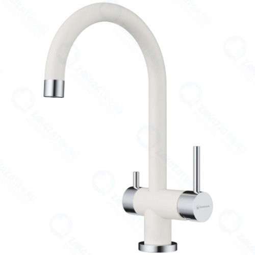 Смеситель Omoikiri YAMADA-WH (4994227), белый/хром