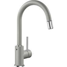 Смеситель для кухни Blanco Mida-S Silgranit, жемчужный (521463) Смеситель для кухни Blanco Mida-S Silgranit, жемчужный (521463)