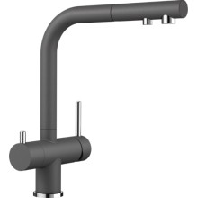 Смеситель для кухни Blanco Fontas-S II, темная скала (525207)