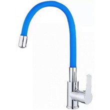 Смеситель для кухни HAIBA синий/серый металлик (HB70112-4) Смеситель для кухни HAIBA синий/серый металлик (HB70112-4)