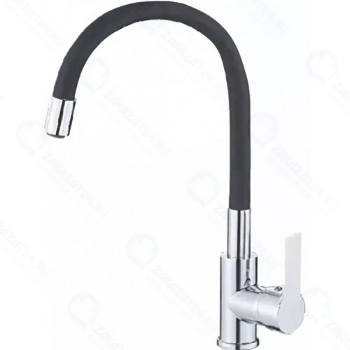 Смеситель для кухни HAIBA черный/серый металлик (HB70112-7)