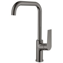 Смеситель для кухни HAIBA серый металлик (HB70533-3) Смеситель для кухни HAIBA серый металлик (HB70533-3)