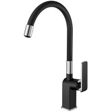 Смеситель для кухни HAIBA черный/серый металлик (HB73548-7) Смеситель для кухни HAIBA черный/серый металлик (HB73548-7)