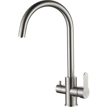 Смеситель для кухни HAIBA серый (HB76801) Смеситель для кухни HAIBA серый (HB76801)