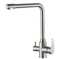 Смеситель для кухни HAIBA серый (HB76802)