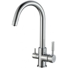 Смеситель для кухни HAIBA хром (HB76840) Смеситель для кухни HAIBA хром (HB76840)