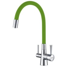 Смеситель для кухни Lemark Comfort, хром (LM3075C-Green)