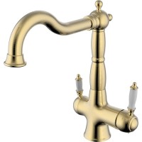 Смеситель для кухни Lemark Villa, бронза (LM4858B)