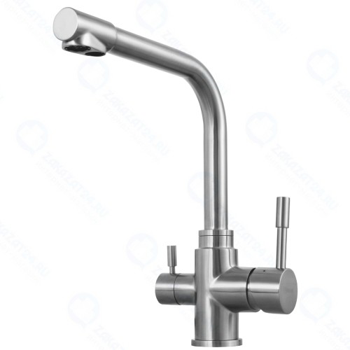 Смеситель для кухни Lemark Expert, полированная сталь (LM5061S)