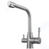 Смеситель для кухни Lemark Expert, полированная сталь (LM5061S)