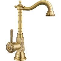 Смеситель для кухни Lemark Jasmine, бронза (LM6605B)