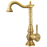 Смеситель для кухни Lemark Jasmine, бронза (LM6645B)