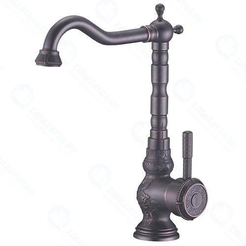 Смеситель для кухни Lemark Jasmine, черная бронза (LM6645ORB)