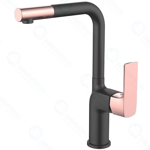 Смеситель для кухни Lemark Ursus, PVD (LM7205BLR)